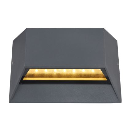 Globo - Iluminação de parede exterior LED LED/7W/230V IP54 antracite