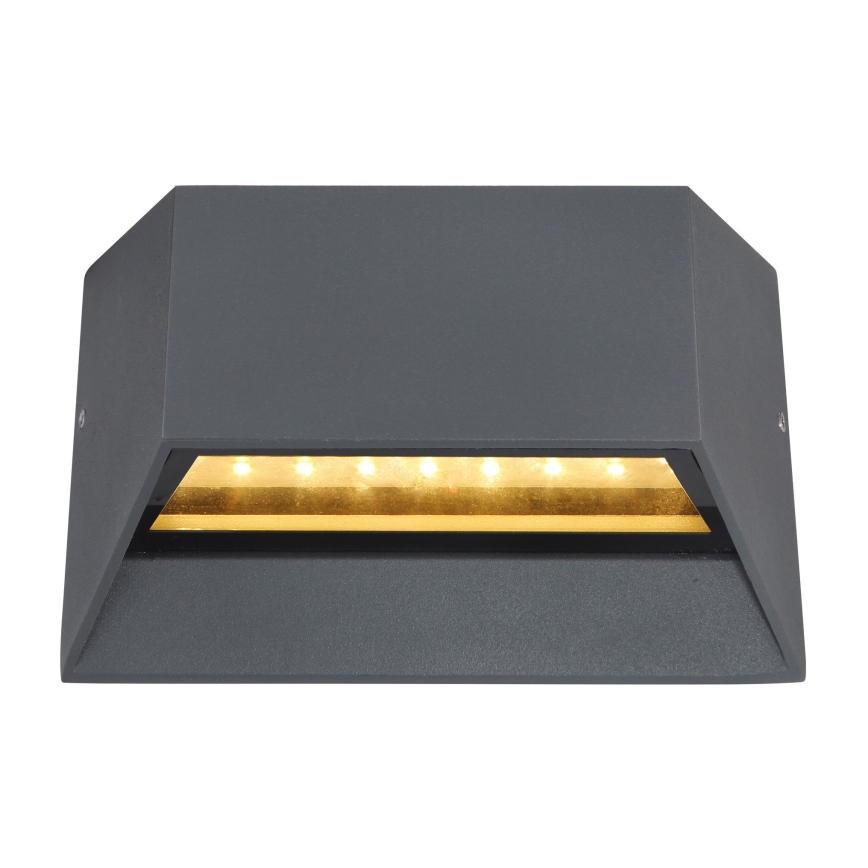 Globo - Iluminação de parede exterior LED LED/7W/230V IP54 antracite