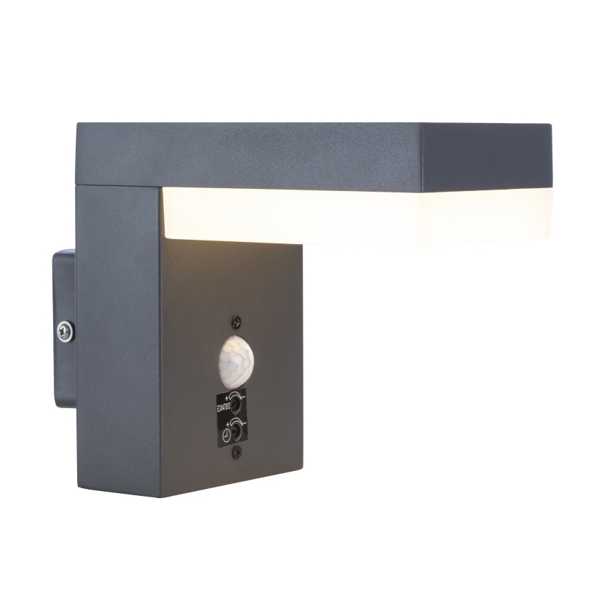 Globo - Iluminação exterior LED com sensor LED/9,5W/230V IP44