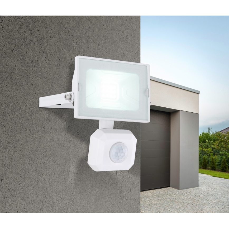 Globo - Holofote LED com sensor LED/10W/230V IP44