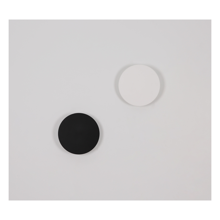 Globo - Iluminação de parede exterior LED LED/15W/230V 3000/4000/6000K diâmetro 25,2 cm IP44 preto