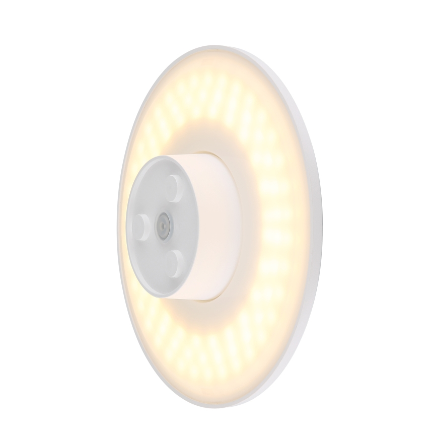 Globo - Iluminação de parede exterior LED LED/15W/230V 3000/4000/6000K diâmetro 25,2 cm IP44 branco