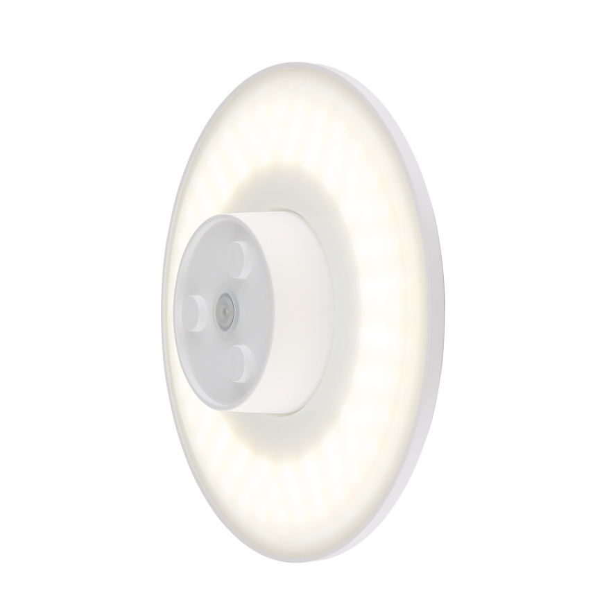 Globo - Iluminação de parede exterior LED LED/15W/230V 3000/4000/6000K diâmetro 25,2 cm IP44 branco