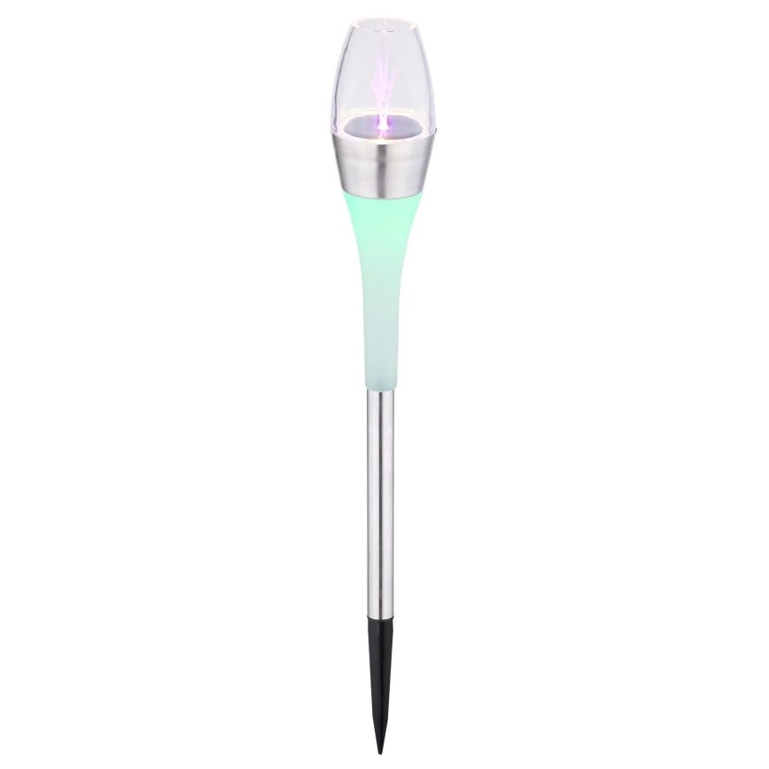 Globo - Luminária Solar LED RGB 2xLED/0,06W/3V IP44 400 mAh