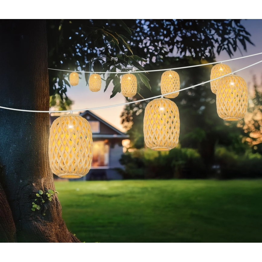 Globo - Corrente solar LED LED/0,06W/3V 650 cm IP44