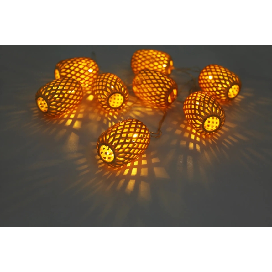 Globo - Corrente solar LED LED/0,06W/3V 650 cm IP44