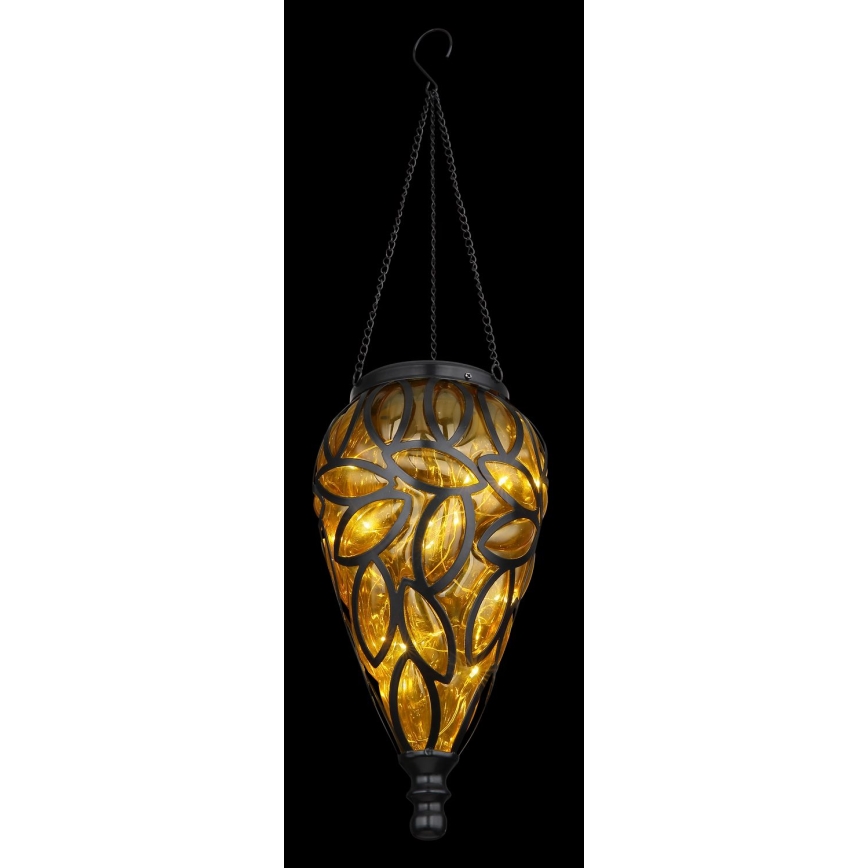 Globo - Iluminação solar LED LED/0,9W/3,2V IP44 amarelo