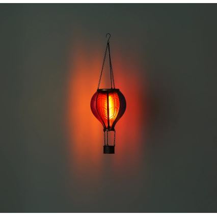 Globo - Decoração solar suspensa 20xLED/0,5W/3V IP44 Balão voador