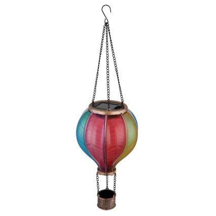 Globo - Decoração solar suspensa 20xLED/0,5W/3V IP44 Balão voador