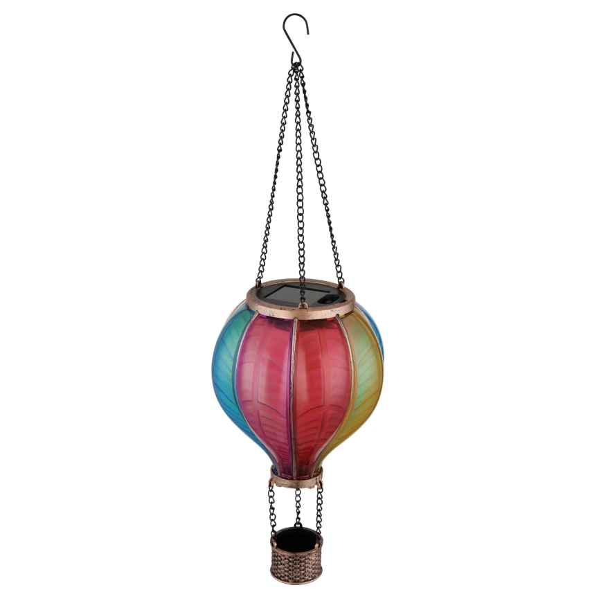 Globo - Decoração solar suspensa 20xLED/0,5W/3V IP44 Balão voador