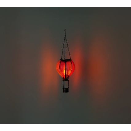 Globo - Decoração solar LED suspensa 20xLED/0,5W/3V IP44 Balão voador