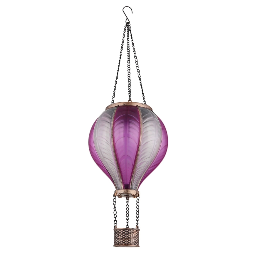 Globo - Decoração solar LED suspensa 20xLED/0,5W/3V IP44 Balão voador