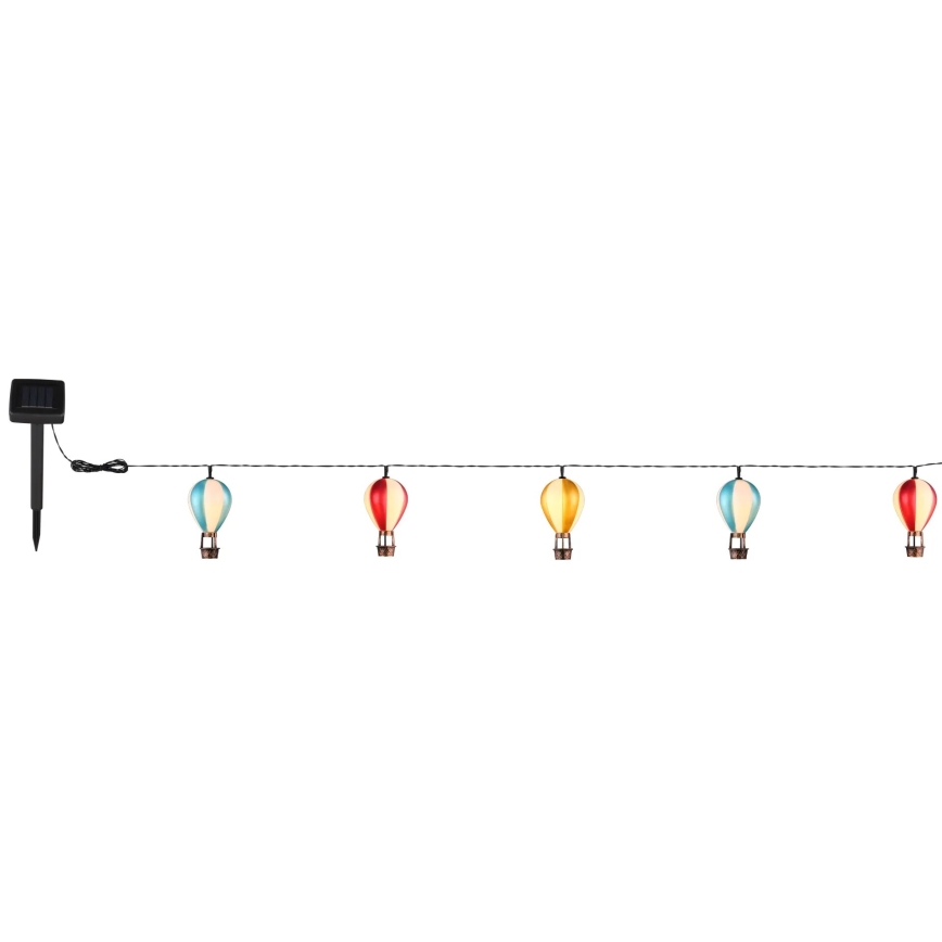 Globo - Corrente solar LED 9xLED/0,06W/3V 390 cm IP44