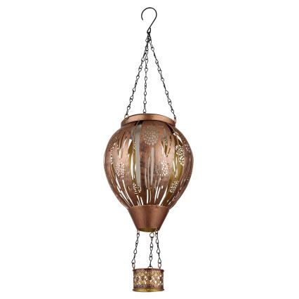 Globo - Decoração solar LED suspensa 12xLED/0,02W/3V IP44 Balão voador