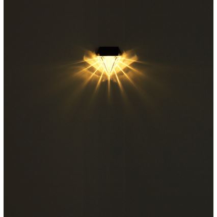 Globo - CONJUNTO 2x Iluminação de parede solar LED LED/0,5W/3V IP44