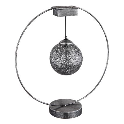 Globo - Iluminação solar LED LED/0,06W/1,2V prateado IP44