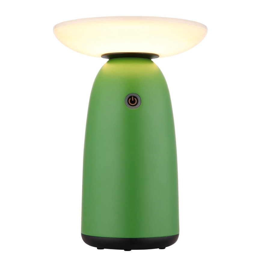Globo - Candeeiro solar tátil regulável LED/10W/3,7V IP54 verde