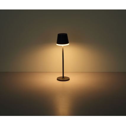 Globo - Iluminação solar LED LED/0,6W/3V 3000K IP44 antracite