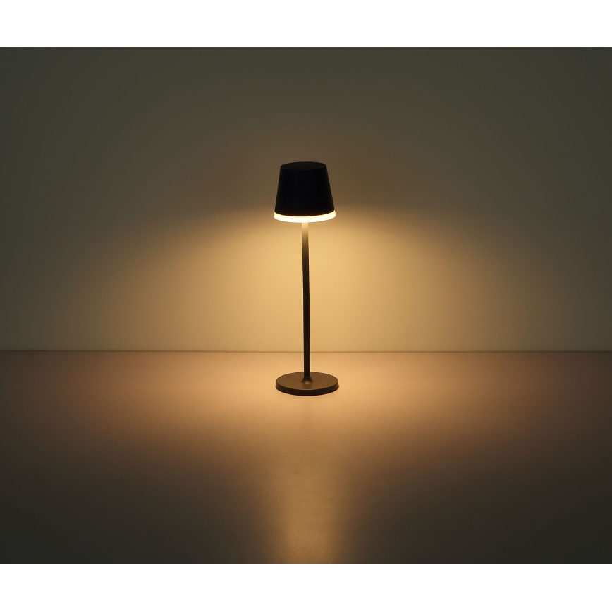 Globo - Iluminação solar LED LED/0,6W/3V 3000K IP44 antracite