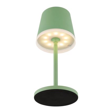 Globo - Iluminação solar LED LED/0,06W/3V 3000K IP44 verde