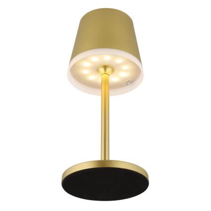 Globo - Iluminação solar LED LED/0,6W/3V 3000K IP44 dourado