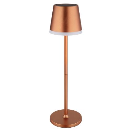 Globo - Iluminação solar LED LED/0,6W/3V 3000K IP44 cobre