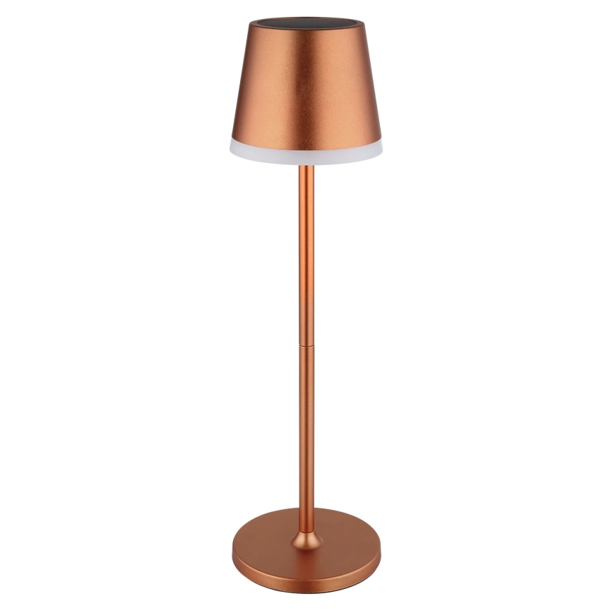 Globo - Iluminação solar LED LED/0,6W/3V 3000K IP44 cobre