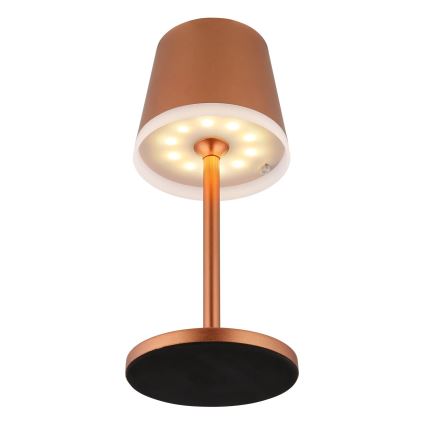 Globo - Iluminação solar LED LED/0,6W/3V 3000K IP44 cobre