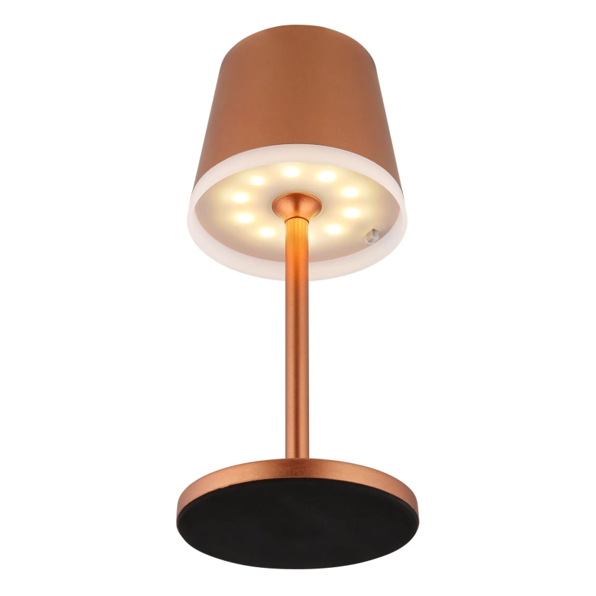 Globo - Iluminação solar LED LED/0,6W/3V 3000K IP44 cobre
