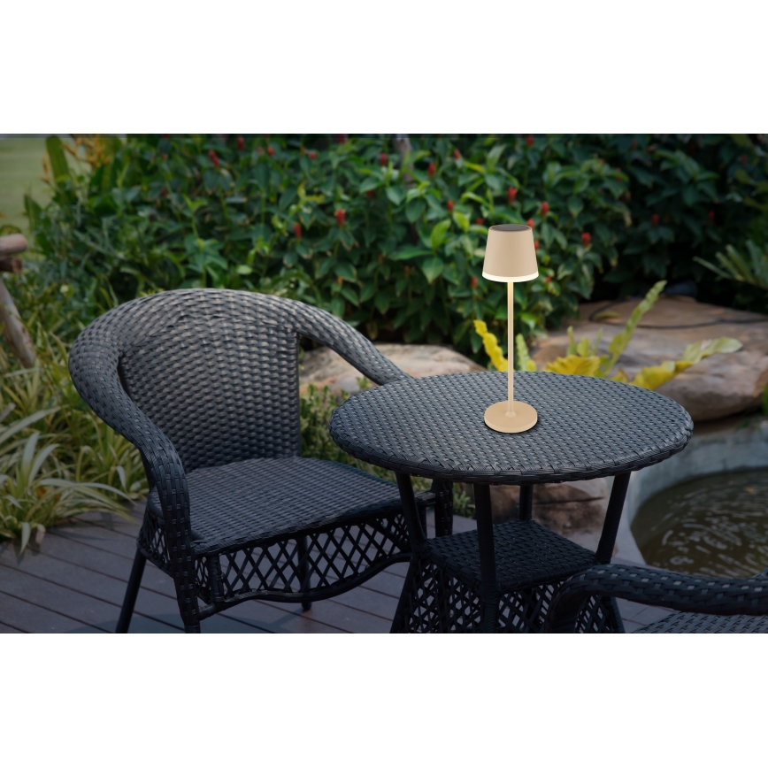 Globo - Iluminação solar LED LED/0,6W/3V 3000K IP44 bege