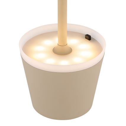 Globo - Iluminação solar LED LED/0,6W/3V 3000K IP44 bege