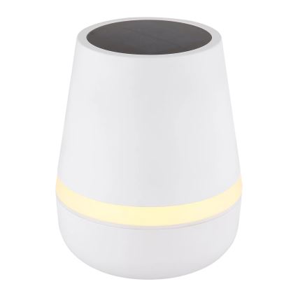 Globo - Lâmpada Solar LED 10xLED/0,06W/3V IP44 800 mAh branca