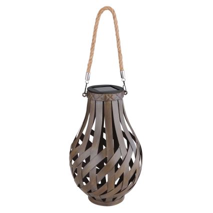 Globo - Iluminação solar LED LED/0,06W/3V IP44 bambu