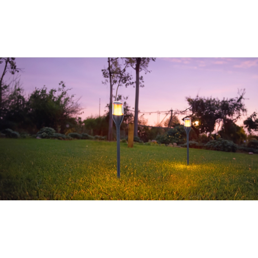 Globo - Iluminação solar LED LED/2,4W/3V 1600K IP44