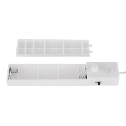 Globo - Tira LED com sensor LED/1,5W/6V 4xAAA 3000K