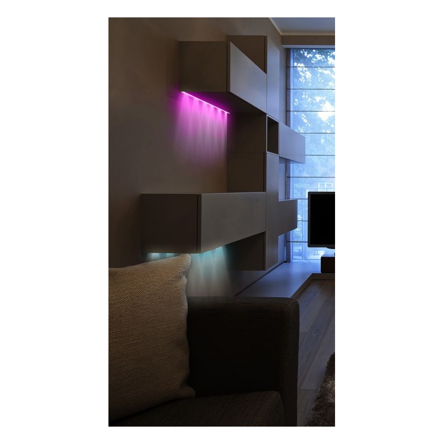 Globo - LED RGB Tira com regulação LED/6W/230V 1m + controlo remoto