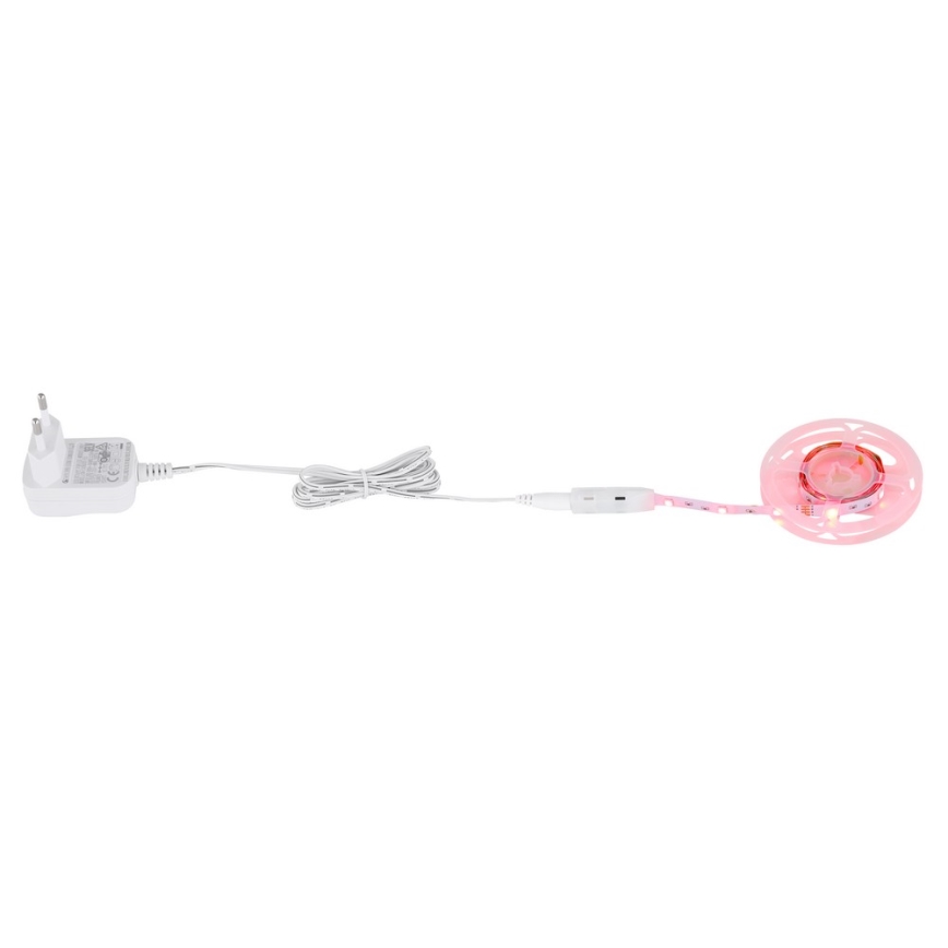 Globo - LED RGB Tira com regulação LED/6W/230V 1m + controlo remoto