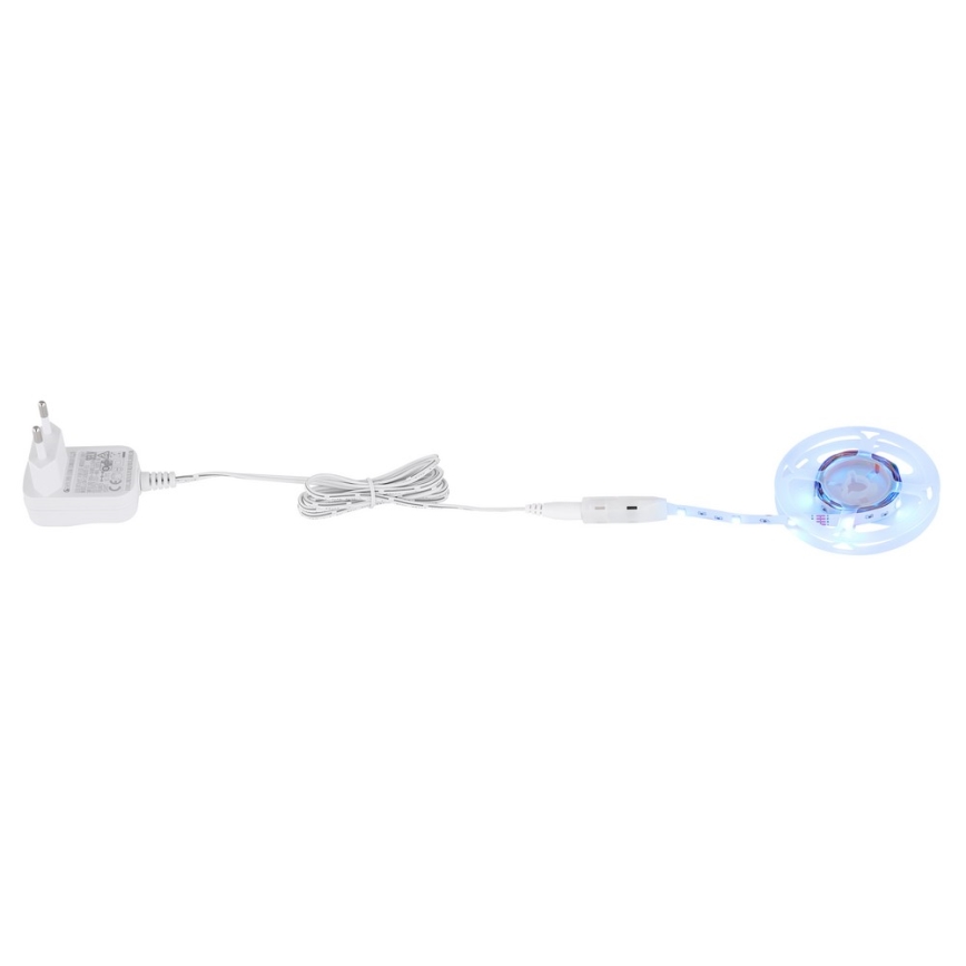Globo - LED RGB Tira com regulação LED/6W/230V 1m + controlo remoto