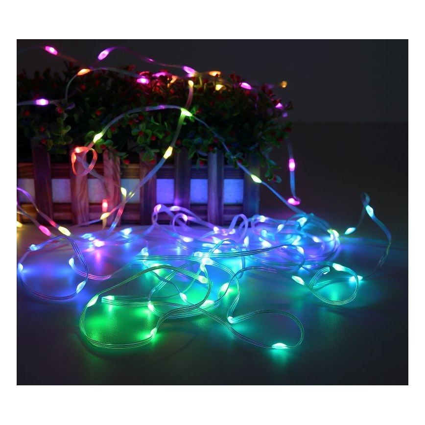 Globo - Fita LED RGB 50xLED/0,06W/5V 5 m 27 funções