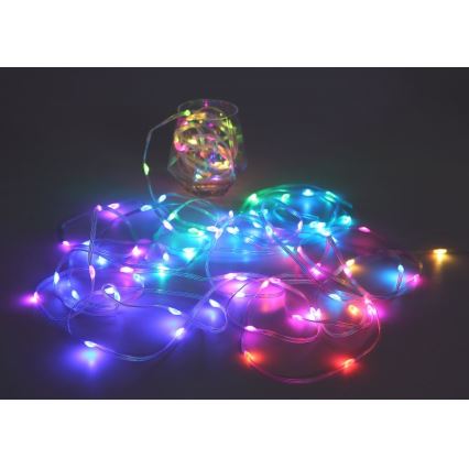Globo - Fita LED RGB 50xLED/0,06W/5V 5 m 27 funções