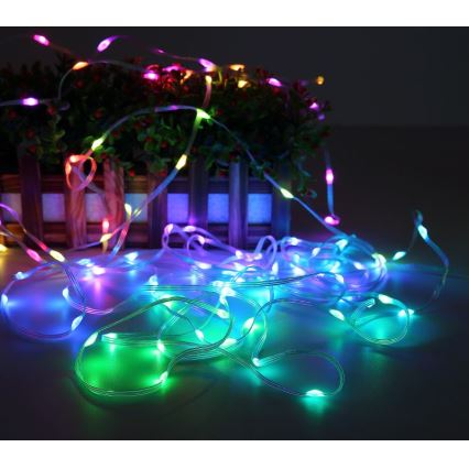 Globo - Fita LED RGB 100xLED/0,06W/5V 10 m 27 funções