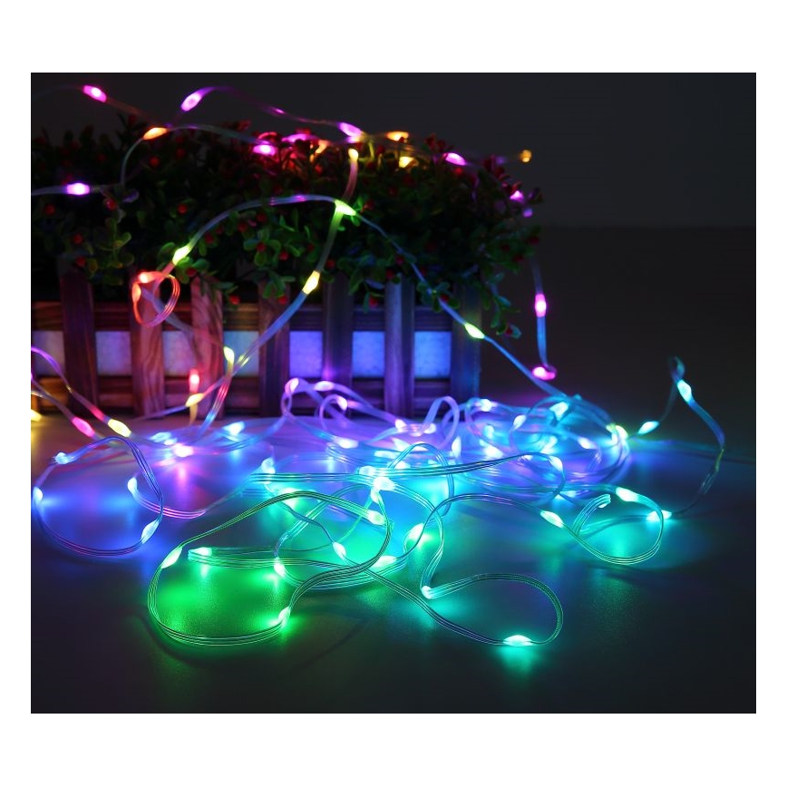 Globo - Fita LED RGB 100xLED/0,06W/5V 10 m 27 funções
