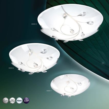 Globo - Luz de teto 3xE27/40W/230V