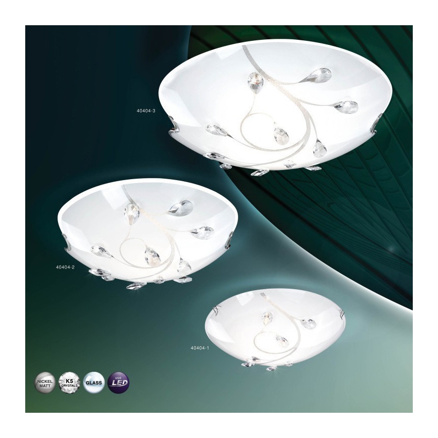 Globo - Luz de teto 3xE27/40W/230V