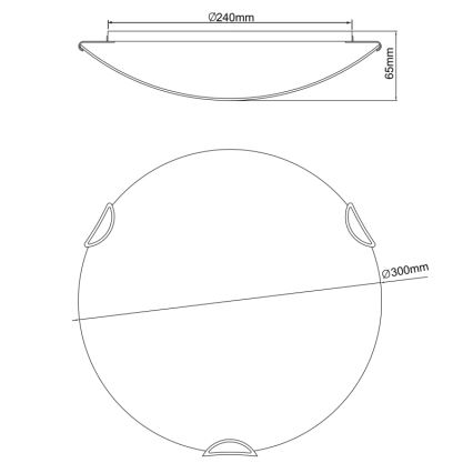 Globo - Iluminação de teto de criança 2xE27/60W/230V