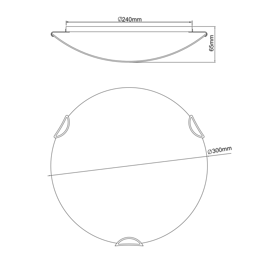 Globo - Iluminação de teto de criança 2xE27/60W/230V