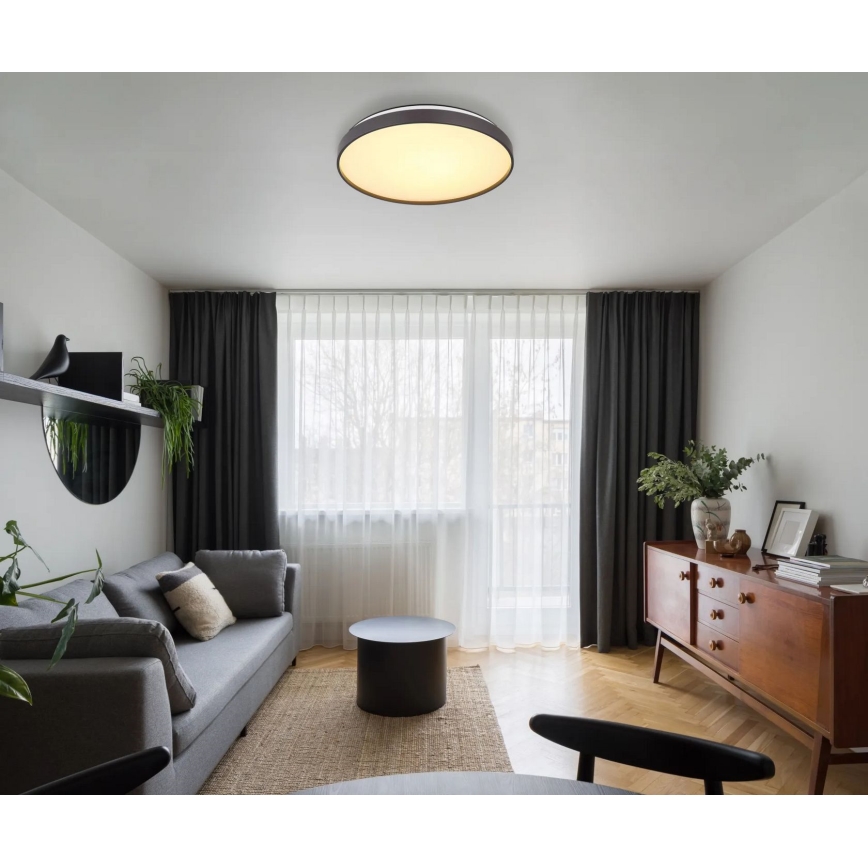 Globo - Iluminação de teto LED LED/24W/230V diâmetro 48 cm antracite