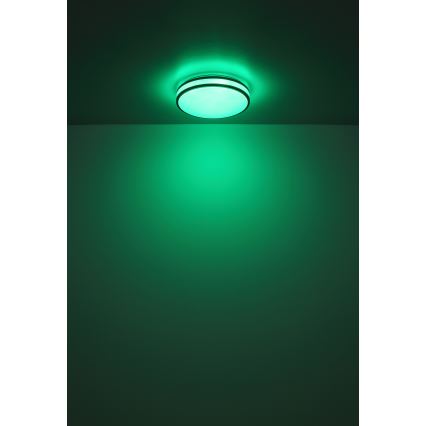Globo - Iluminação de teto LED RGBW com regulação LED/18W/230V 2700-6000K + comando