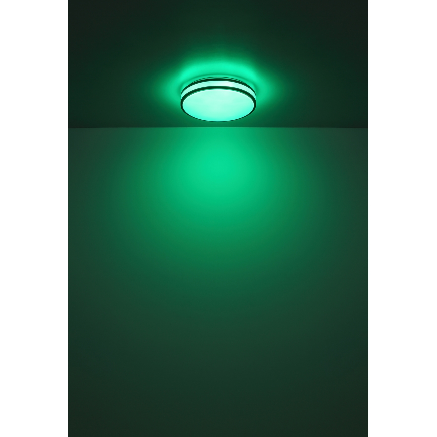 Globo - Iluminação de teto LED RGBW com regulação LED/18W/230V 2700-6000K + comando