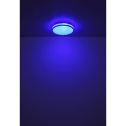 Globo - Iluminação de teto LED RGBW com regulação LED/18W/230V 2700-6000K + comando